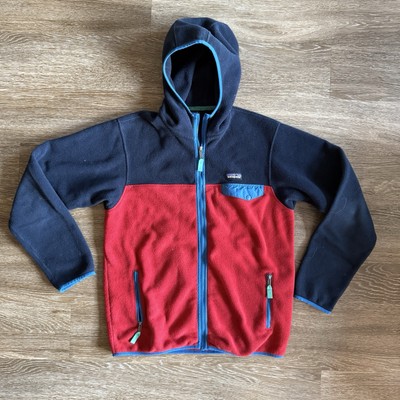 Patagonia Shelled Synchilla Snap-T Hoodie Fleece Full Zip Jacket