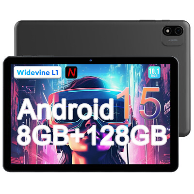 2025 New Android 15 Tablet 10.1 inch WiFi FHD Display Tablets PC