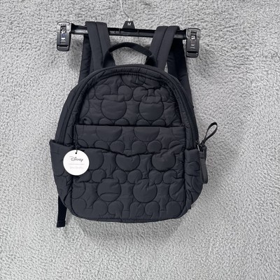 Vera Bradley Disney Mickey Minnie Mouse Black Small Backpack (1