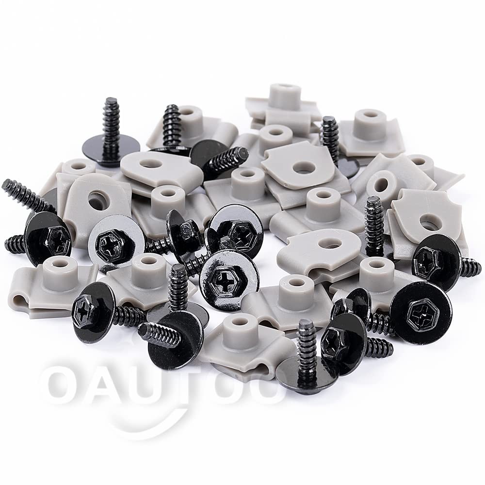 20 Sets Front Bumper Retainer Nut Screw Kit Mazda 2 3 5 6 CX-3 CX