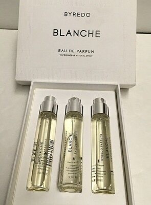 Byredo Blanche set of 3 EDP 0.4 fl oz each travel size NIB