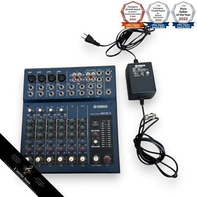 Yamaha MG10/2 10 Channel Stereo Mixing Console Compact Audio Mixer