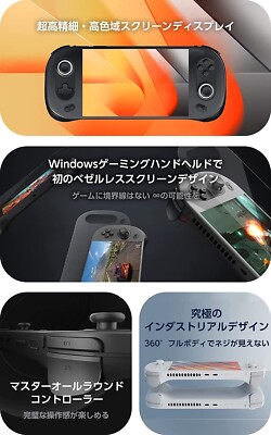 AYANEO 2 AMD RYZEN 7 6800U 16GB Di Memoria 1TB SSD Nero Stellato