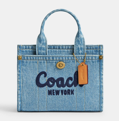 COACH Cargo Denim Tote Bag 20 Mini Crossbody ~NWT~ CZ100 | eBay