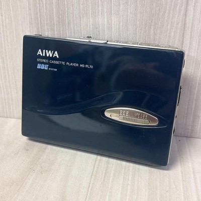 Aiwa HS-PL70 Stereo Cassette Player – Power On Confirmed (No Box