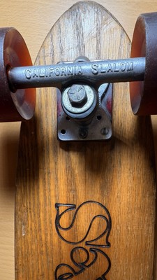 Vintage Gordon & Smith Skateboard, Complete w/ California Slalom