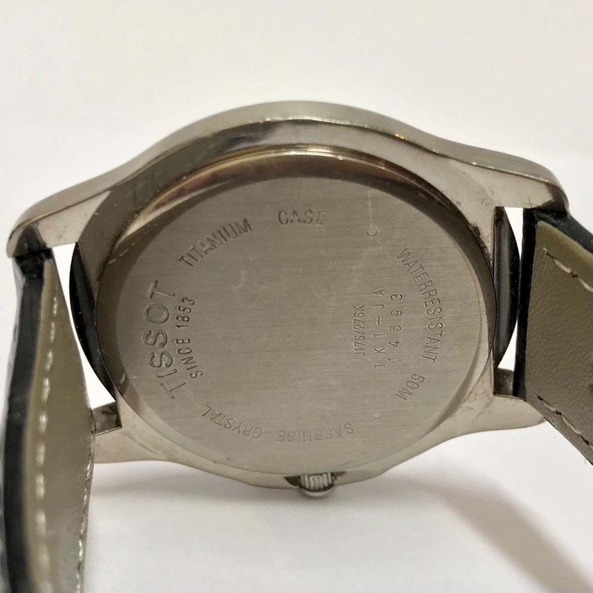 TISSOT PR50 Titanium J176/276K Men's TITANIUM Classic STRAP Watch