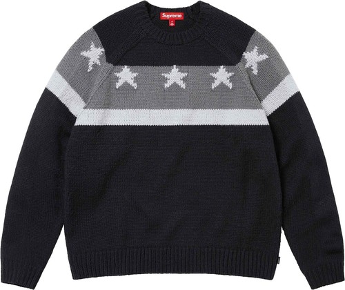Supreme Cherry Sweater FW14 Size Large Black Cherries Knit | eBay