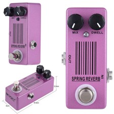 Malekko Spring Chicken Reverb Guitar Effect Pedal for sale online