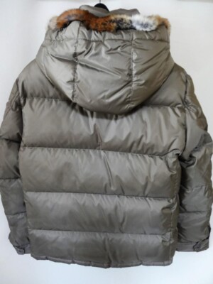 Burberry Black Label zip up Down Jacket Size M brown beige fashion