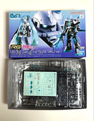 RG 1/144 MS-06S Zaku II Miku Ver. Premium Bandai Limited Official