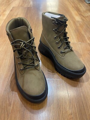 Timberland Women's Roxie Lane Mid Lace Boot Olive Nubuck A295J ALL