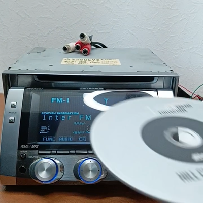 Pioneer Carrozzeria FH-P009MD 2DIN Car Audio CD MD Player SFC DSP