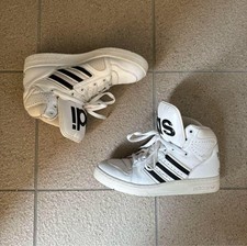 Size 9.5 - Jeremy Scott x adidas Instinct High White for sale