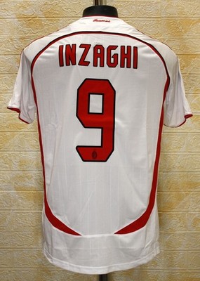 AC Milan 2007 CL final jersey shirt Inzaghi #9 | eBay