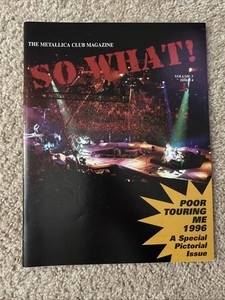 Metallica So What Magazine | eBay