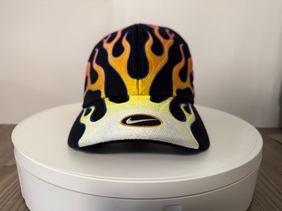 Nike Structured OG Flame Cap Hat Black (HV6642-010) | Size L/XL