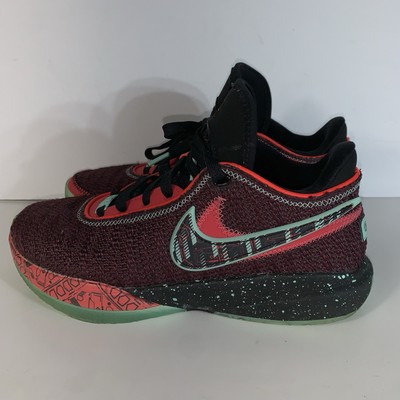 Nike Lebron Pink Diamond Collection XX 20 Night Maroon Sneakers