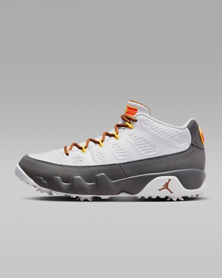 Nike Air Jordan 9 G NRG Golf Shoes 'US Open' White Cool Grey Men's
