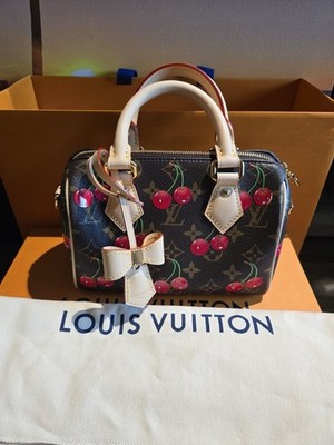 Louis Vuitton Takashi Murakami 2025 Cherry Monogram Speedy
