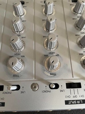 Technics SH-MZ1200 Silver Mixer DJ Player Turntable Working W