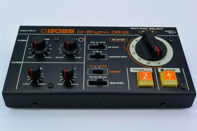Boss Dr. Rhythm DR-55 Analog Drum Machine for sale online | eBay