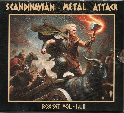 Scandinavian Metal Attack vol. 1 & 2 (Box with 2 Cd, Brazil, 2025