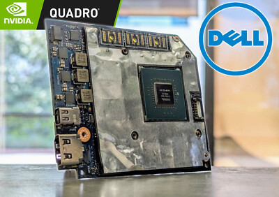 Dell Precision 7530 Laptop GPU NVIDIA Quadro P2000 4GB GDDR5 Video