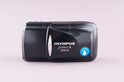 Olympus MJU II Zoom 80 Black Edition 35mm Point & Shoot Film