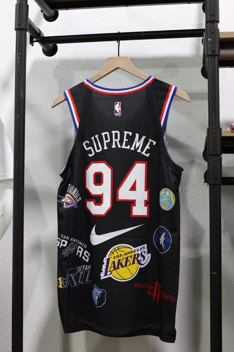 Supreme Nike/NBA Teams Authentic Jersey (Size:S,M,L) | eBay
