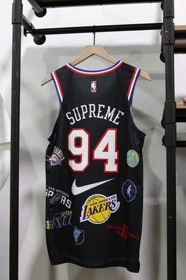 Supreme Nike/NBA Teams Authentic Jersey (Size:S,M,L) | eBay