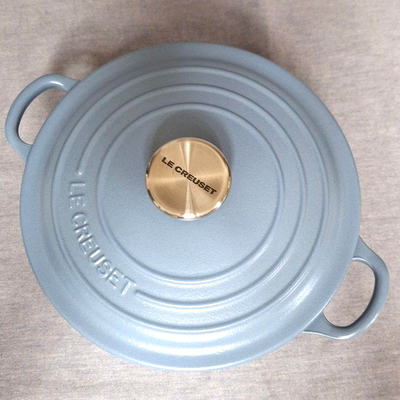 Le Creuset Cocotte Ronde 20cm Mineral Blue - Japan | eBay