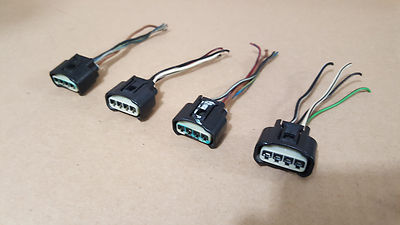 TOYOTA CONNECTOR PIGTAIL direct IGNITION COIL (qty4) OEM | eBay