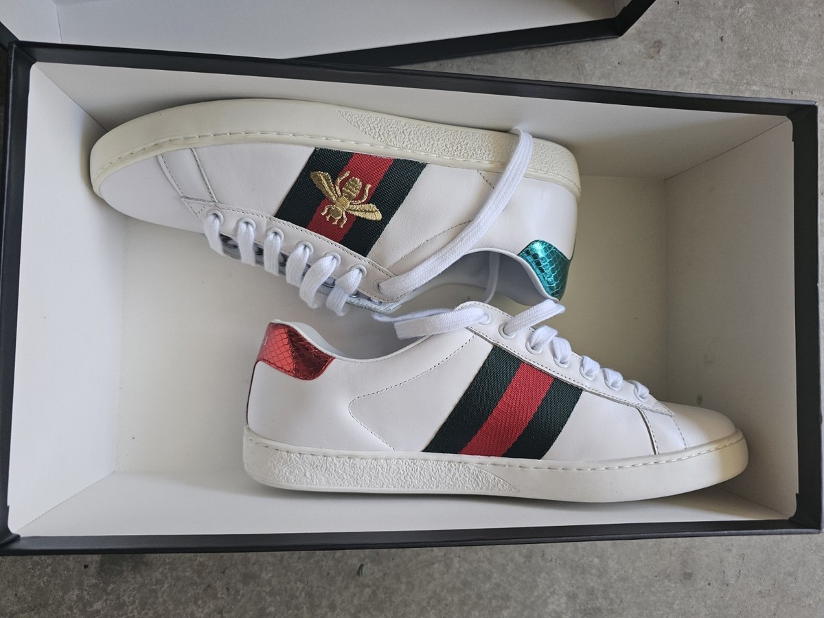 GUCCI New Ace Bee Sneakers | eBay