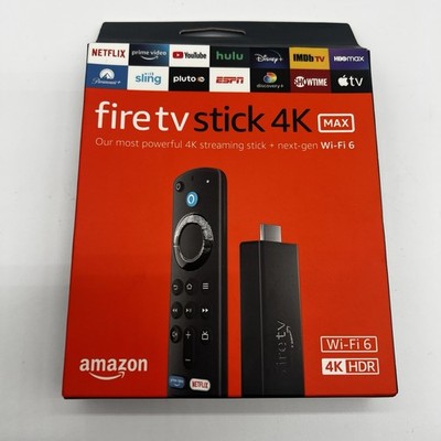 Amazon Fire TV Stick 4K Max Media Streamer with Alexa Voice Remote