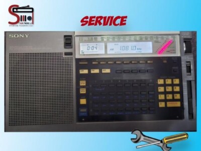 SONY ICF-2010 ICF-2001D Radio Adel Restoration, Repair, Update