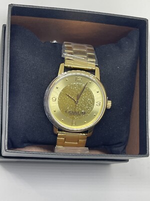 COACH Grand Women's Gold Watch, 36mm MSRP $195 | eBay