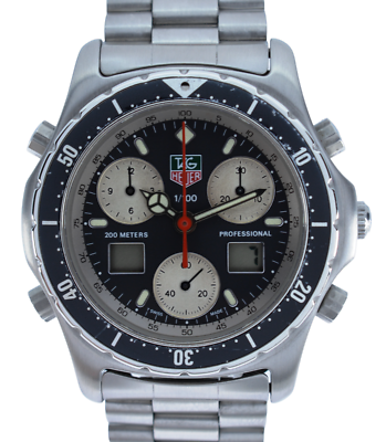 Tag Heuer Men's Professional 2000 Series Ani-Digi 38mm Chronograph