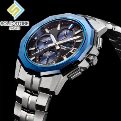 CASIO OCEANUS OCW-S6000-1AJF Manta Titanium Bluetooth Radio Solar