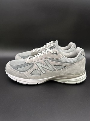 New Balance 990v4 Made in USA Grey Silver Men's U990GR4 | eBay