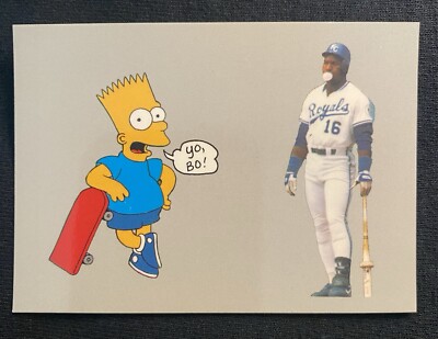 Bo Jackson & Bart Simpson “Bo Knows Bart