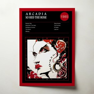 Arcadia So Red the Rose | eBay