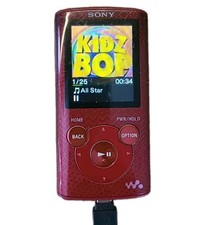 Sony Walkman NWZ-E383 Red Red (4 GB) Digital Media Player for sale