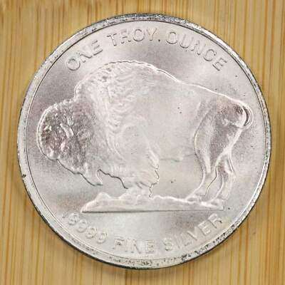 Generic Buffalo Indian Head 1 oz Silver Round .9999 Fine | eBay