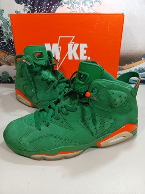 Air Jordan 6 Retro X Gatorade Green Like Mike Sz 11.5 AJ5986 335
