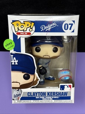 Funko Pop! MLB Clayton Kershaw Los Angeles Dodgers #07 Away Jersey