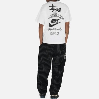 Nike x Stussy Striped Wool Pants (Asia Sizing) Black | eBay