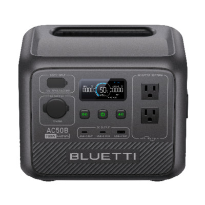 BLUETTI AC50B 700W 448Wh Portable Power Station LiFePO4 for Road