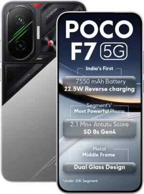 POCO F7 5G Factory Unlocked Dual SIM 12GB RAM 512GB Storage-6.83