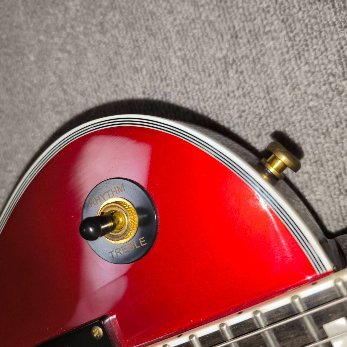 Grass Roots By ESP Electric Guitar Les Paul Custom G-LP Red From